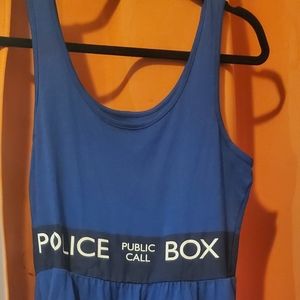 Her universe Tardis Doctor who Summer dress